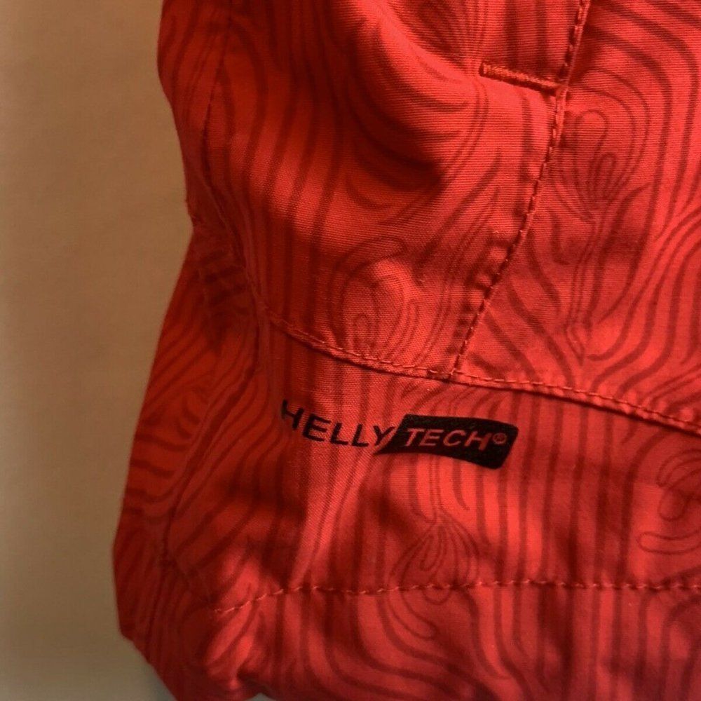 Helly Hansen Helly Tech Red Orange Pattern Jacket… - image 4